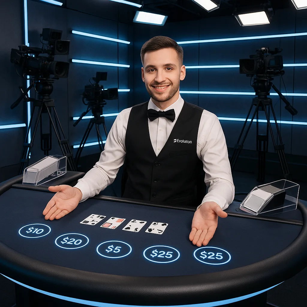 SkyHills - Live Blackjack - Evolution Gaming