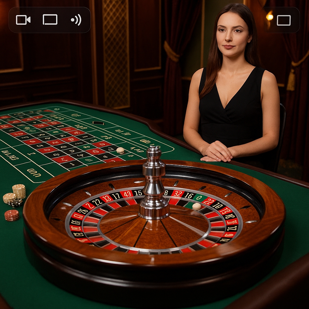 SkyHills Casino - Live Roulette - Casino en Direct HD